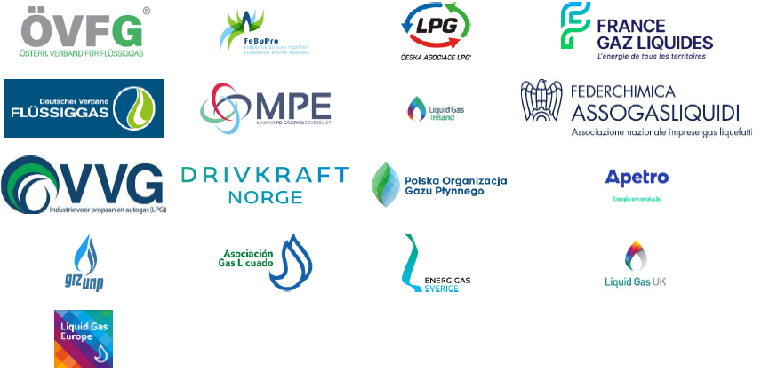 Logos related to LGE EPBD initiatives