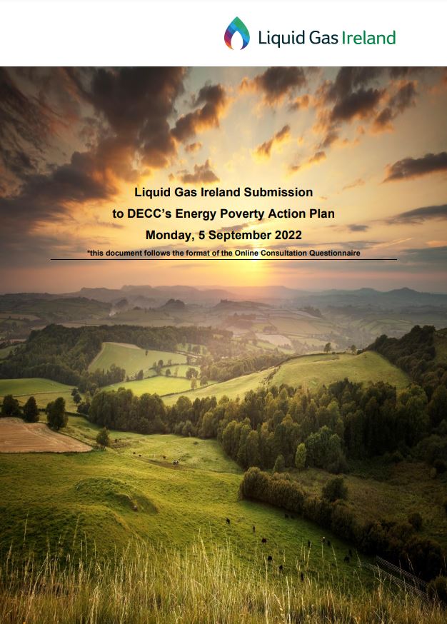 Cover page of LGI response to Energy Poverty Action Plan, 2023